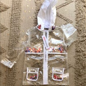 Toddler Clear rain coat